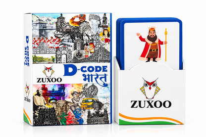 D-Code Bharat India Quiz Card Game for Kids & Family